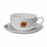 Promotional Cappuccino Cup and Saucer