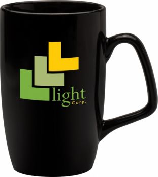 Promotional Black Corporate Mug