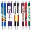 Full Colour Printed Astaire Chrome Pen with Rubber Grip