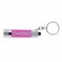 Promotional Engraved McQueen Soft Touch Keyring Torch