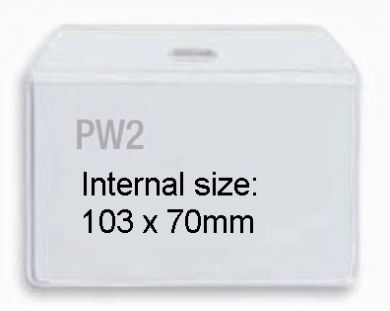 Promotional PW2 Plastic Wallet