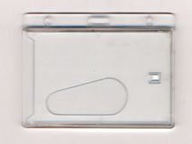 Promotional PW4 Clear Rigid Wallet