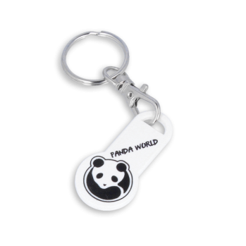Recycled Eco Trolley Stick Keyring