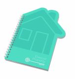 Branded Wiro Smart Card Cover A5 - House Shape