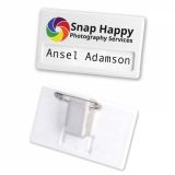 Recycled Eco Name Badge - Combo Clip Fitting