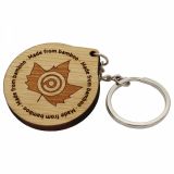 Promotional Bamboo Keyring