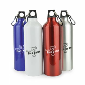 Promotional Pollock Glossy 750ml Aluminium Sports Bottle