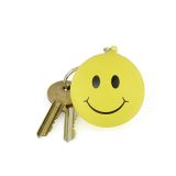 Promotional Smiley Face Soft Stress Keyring