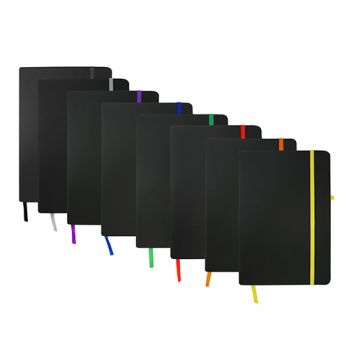 Promotional Ebony Black Notebook