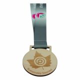 Promotional Wooden Medal with Lanyard