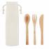 Promotional Bamboo Re-Usable Cutlery Set