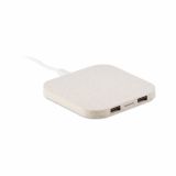Promotional Wheat Square Wireless Charger