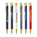 Full Colour Printed Gold Crosby Soft Touch Pen