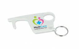 Promotional Recycled Hygiene Hook Keyring