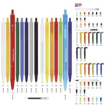 Promotional BIC Clic Stic Mix & Match Ballpen