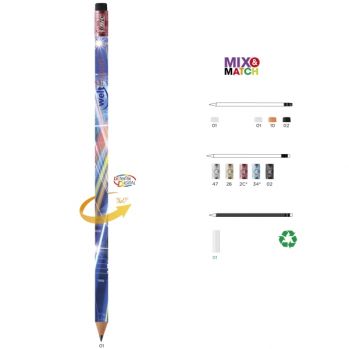 Full Colour BIC Evolution Ecolutions Eraser  Pencil