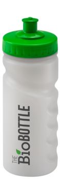 Printed 500ml Finger Grip BIO Sports Bottle