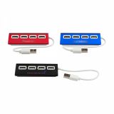 Promotional 4 Port USB Aluminium Alloy Hub