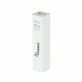 Promotional White Cuboid Power Bank