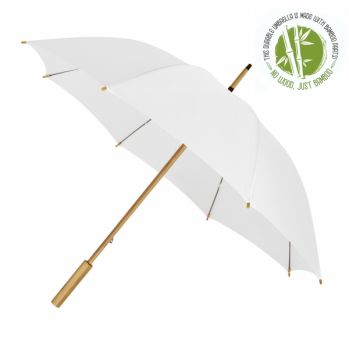 Promotional IMPLIVA Bamboo Windproof Umbrella 