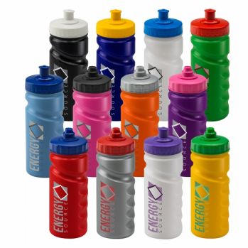 Printed 500ml Finger Grip Sports Bottle