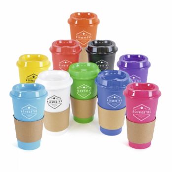 Promotional Cafe 500ml Take Out Mug