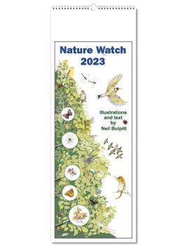 Large Slimline Wall Calendar - Natures Watch / Natures Glory