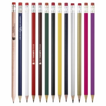 Promotional Rubber Tipped Pencil