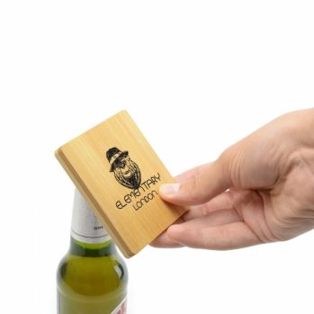 Promotional Blane 2-in-1 Bottle Opener Coaster