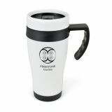Promotional Stainless Steel Oregon Blanc Thermal Travel Mug