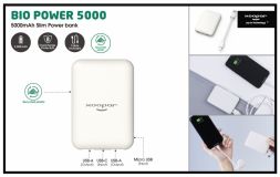 Promotional BIO Power 5000 mAh Power Bank