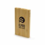 Promotional Bamboo Power Bank 4000 Mah