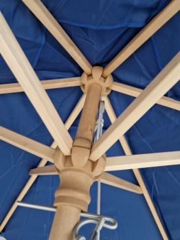 Promotional 2mx2m Square Classic Sustainable Wood Parasol