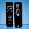 Just For You' Diamante Champagne Flute with Spiral Design Cu