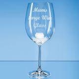 850ml 'Grande Vino' Full Bottle of Wine Glass*