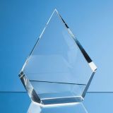 20cm Optical Crystal Facet Iceberg Award