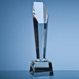 33.5cm Optical Crystal Hexagon Column Award