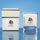 9.5cm Personalised Scented Home Candle Vanilla