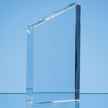 17.5cm Optical Crystal Diagonal Slope Award