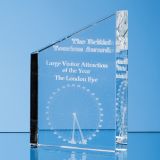 20cm Optical Crystal Diagonal Slope Award