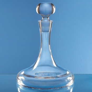 0.75ltr Handmade Plain Ships Decanter