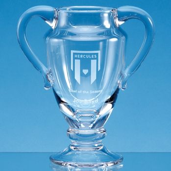 21.5cm Handmade Double Handled Trophy Cup/Vase