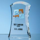 20.5cm Optical Crystal Caledonian Arch Award