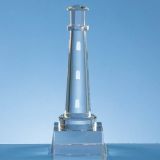 19cm Optical Crystal Lighthouse