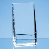 16.5cm Optical Crystal Vertical Slope Award