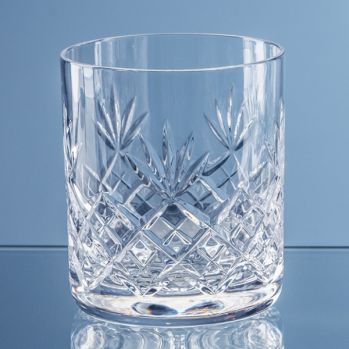 400ml Blenheim Lead Crystal Full Cut Whisky Tumbler