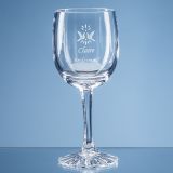 285ml Grosvenor Lead Crystal Goblet with Star Cut Base