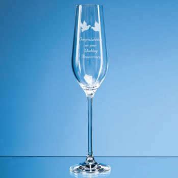 230ml Aura Crystalite Champagne Flute