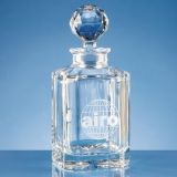 0.8ltr Crystalite Square Spirit Decanter