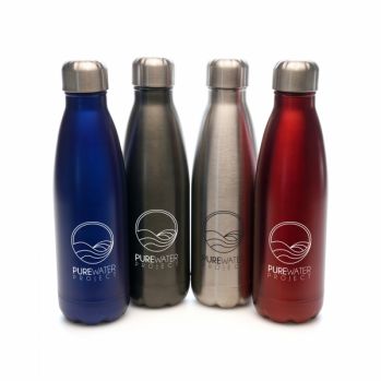 Branded Ashford Plus Recycled Thermal Drinks Bottle